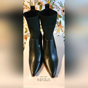 Brand new black booties size 7.0